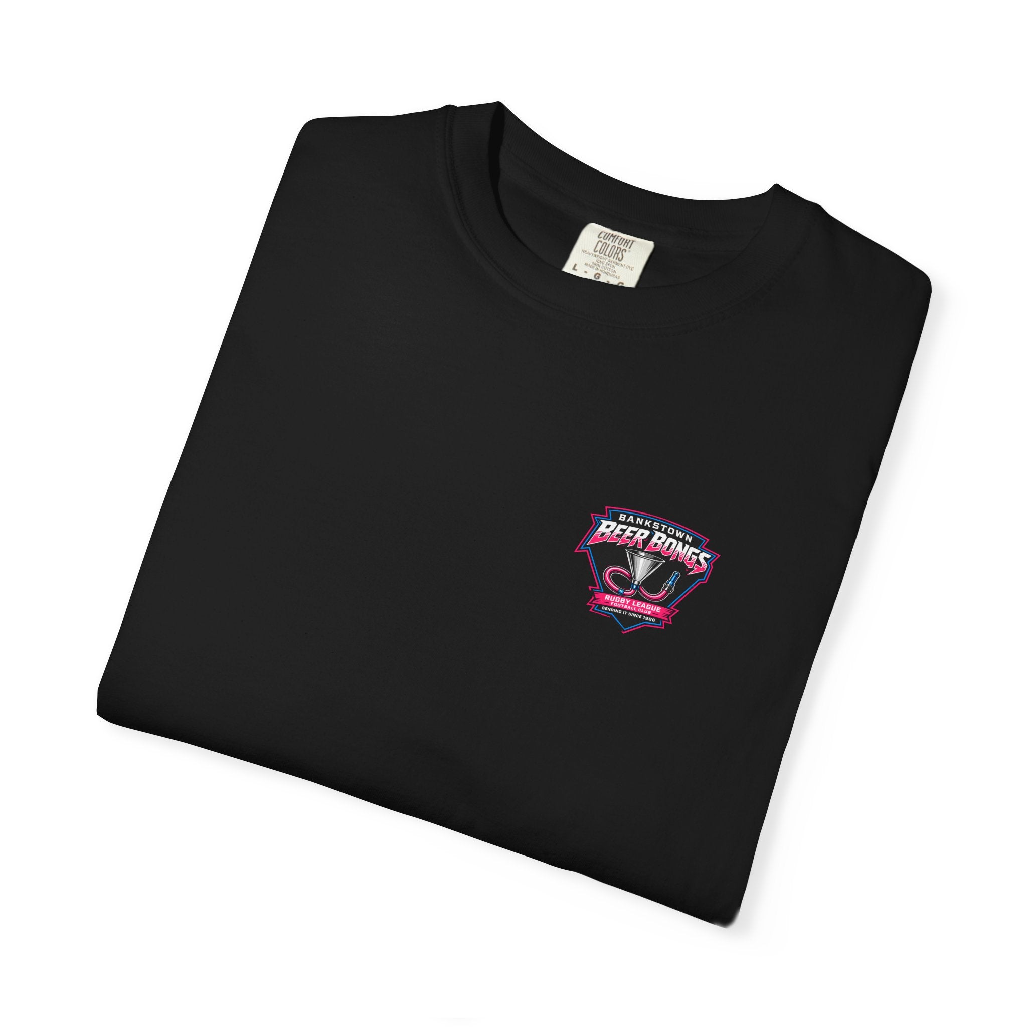 Beer Bongs T-Shirt — Bankstown Rugby League Party Tee