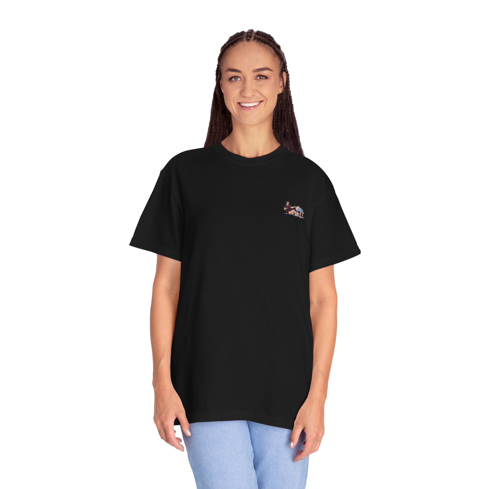 The Tackle He Never Saw Coming Tee - Black
