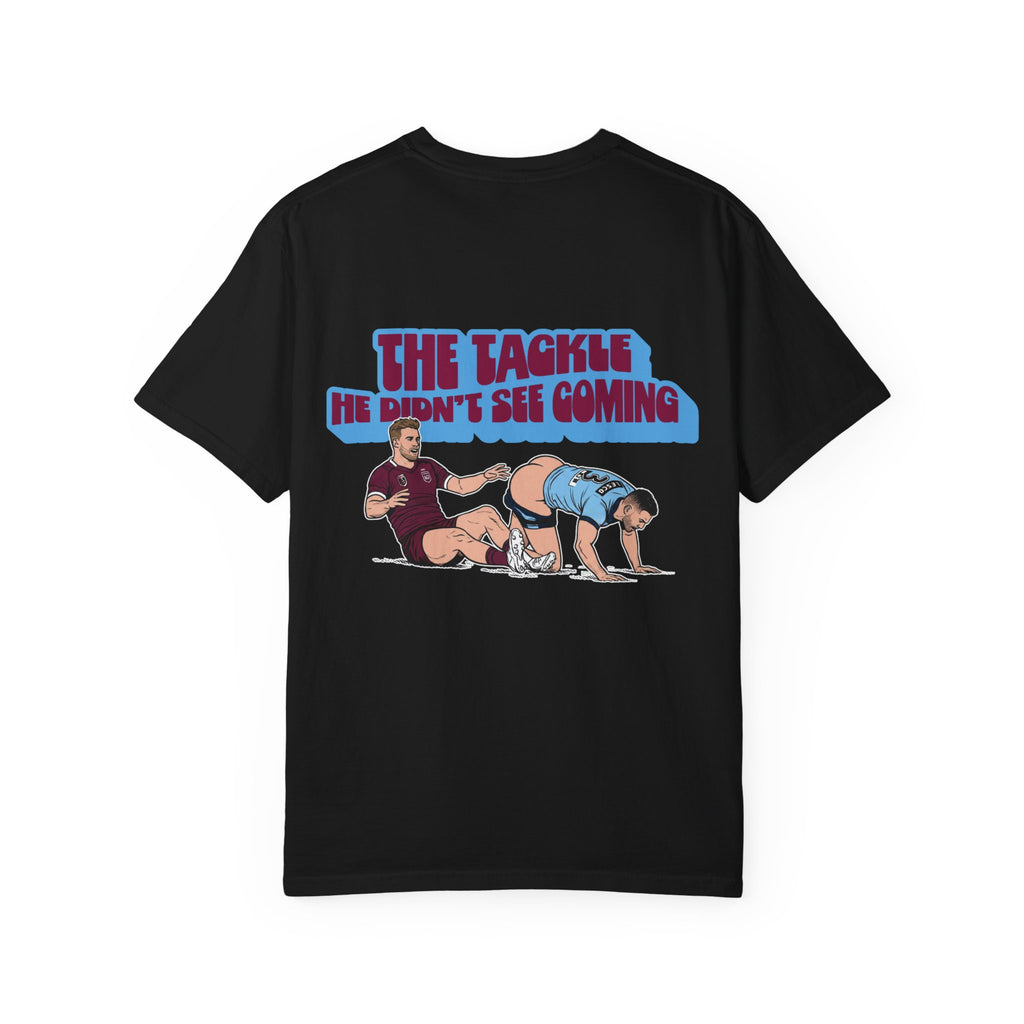 The Tackle He Never Saw Coming Tee - Black