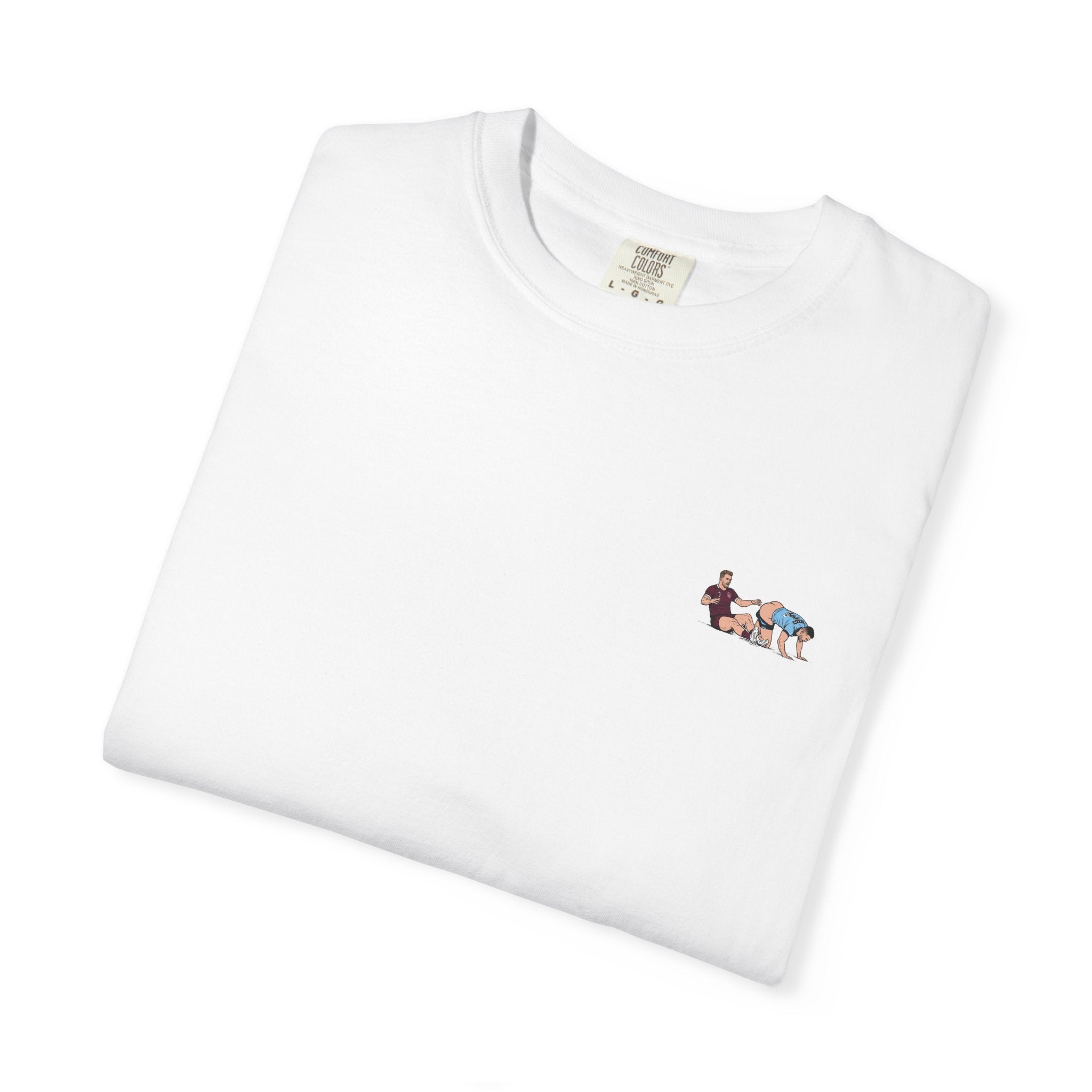 The Tackle He Never Saw Coming Tee - White
