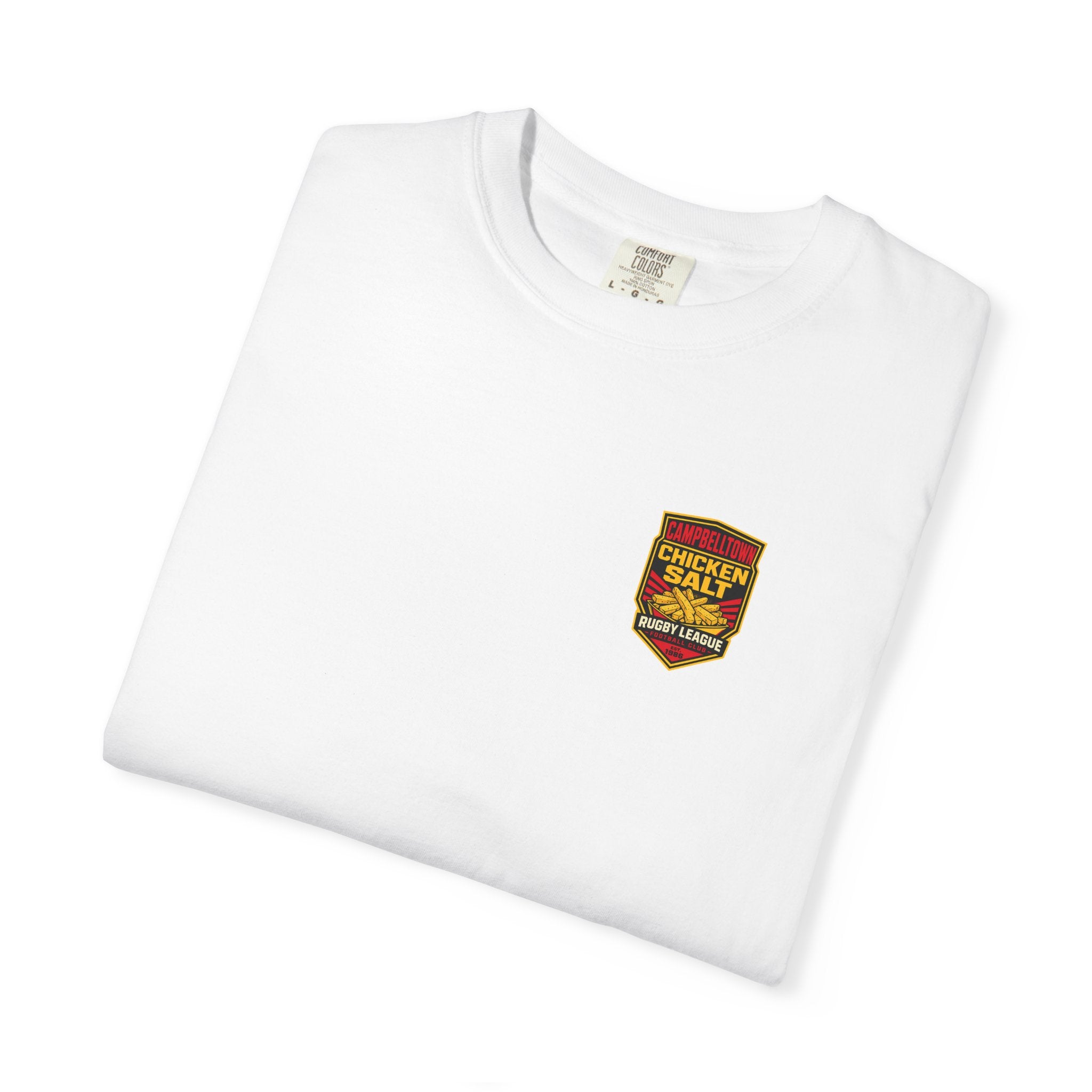 Chicken Salt Rugby Tee — Campbelltown Rugby League Graphic T-Shirt