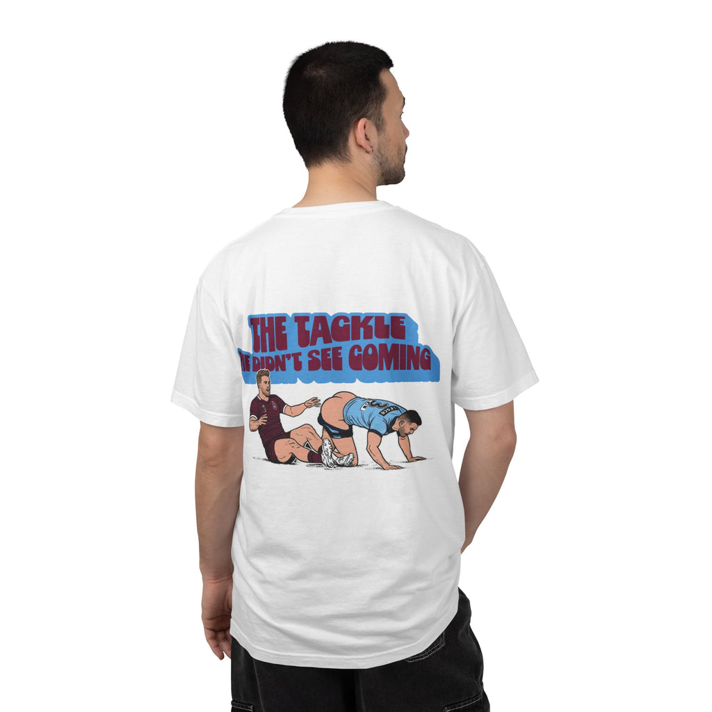 The Tackle He Never Saw Coming Tee - White