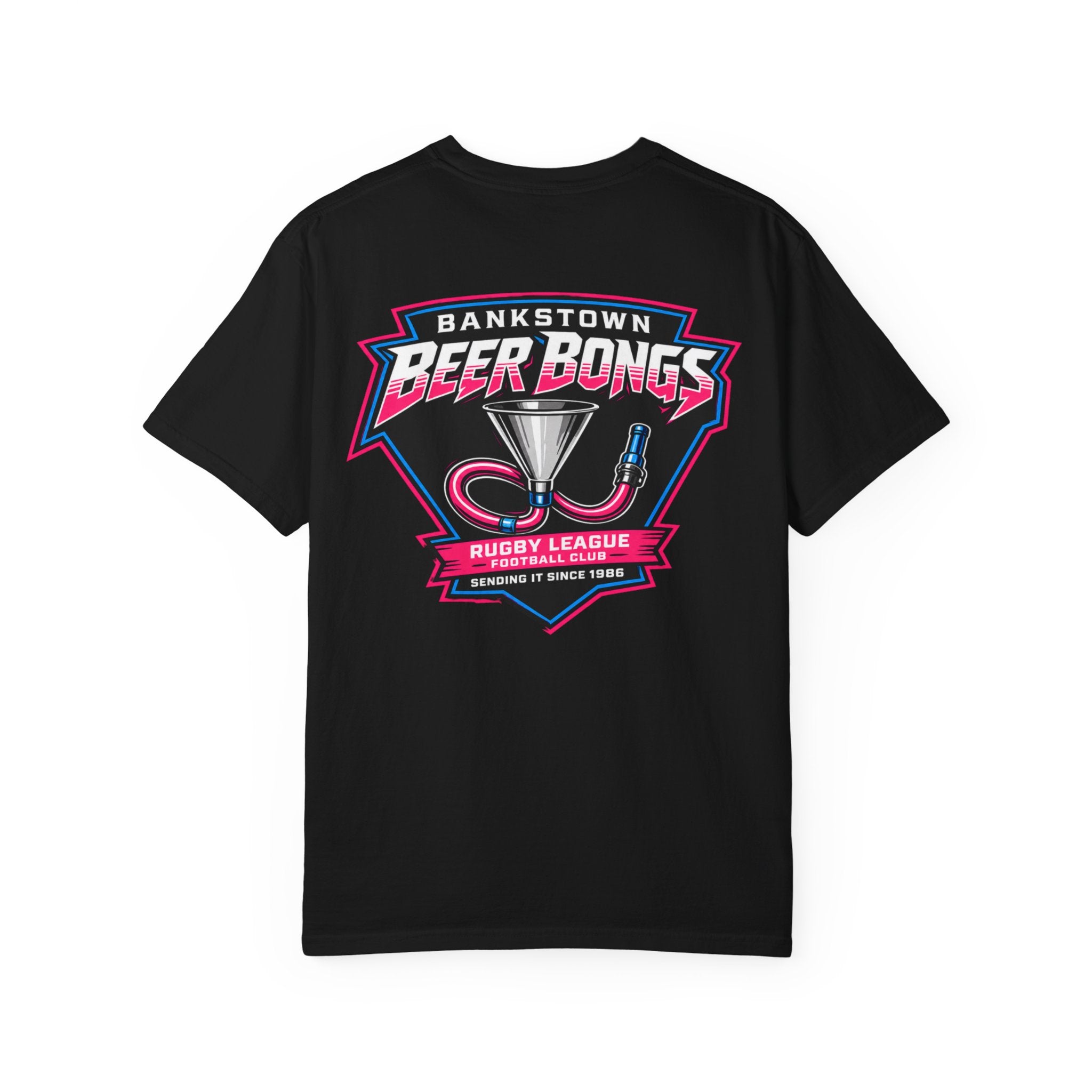 Beer Bongs T-Shirt — Bankstown Rugby League Party Tee