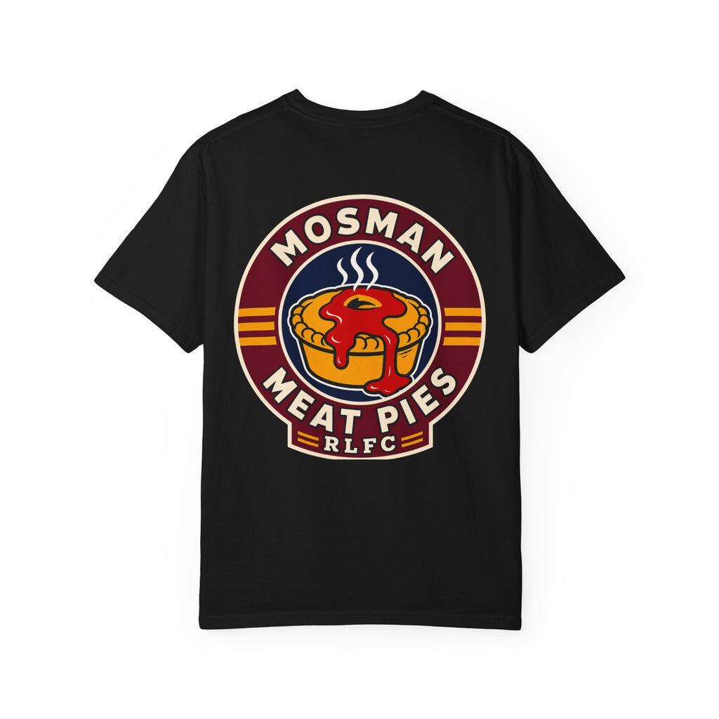 Mosman Meat Pies T-Shirt — Retro Aussie Pie Shop Logo