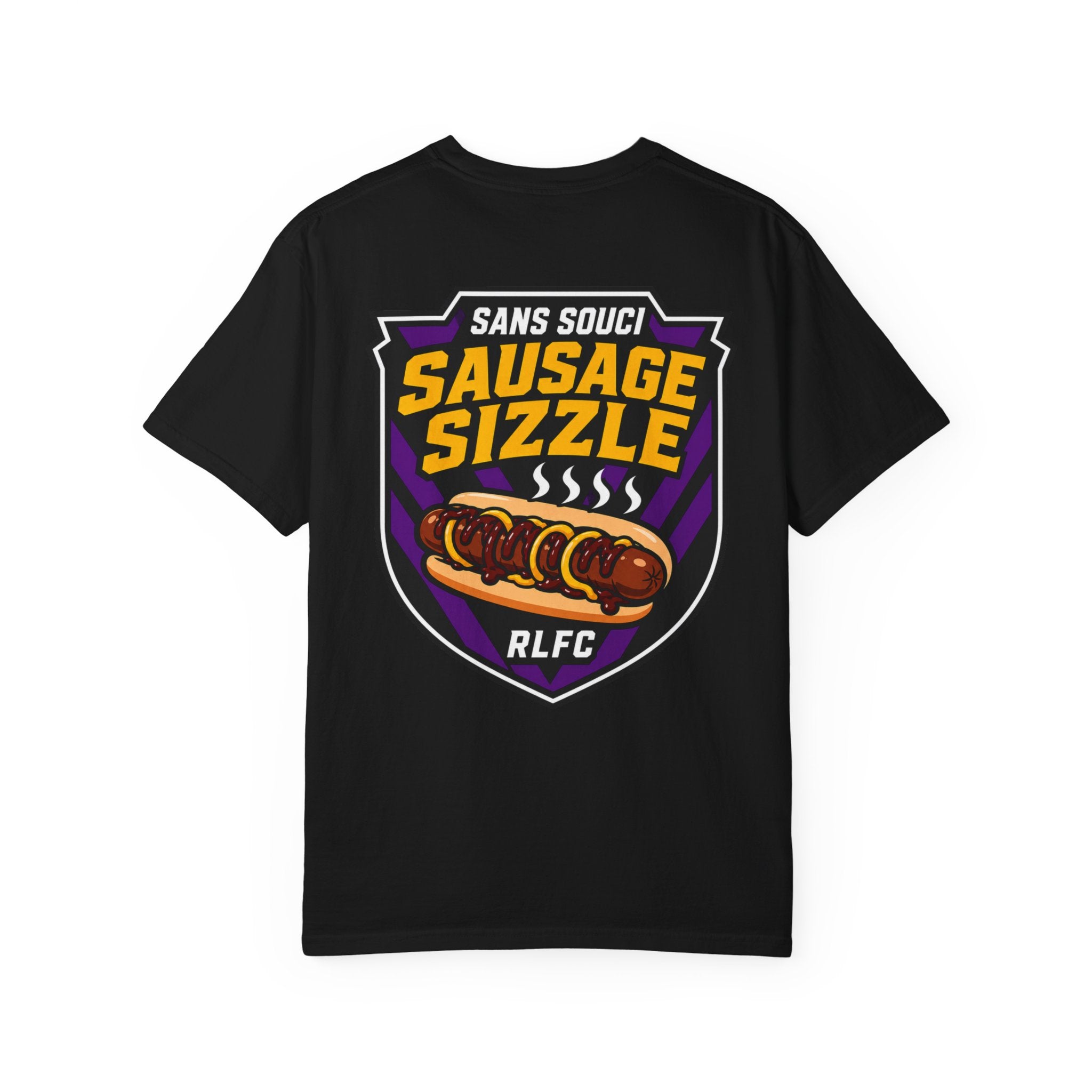 Sausage Sizzle T-Shirt — 'Sans Souci Sausage Sizzle' Graphic Tee