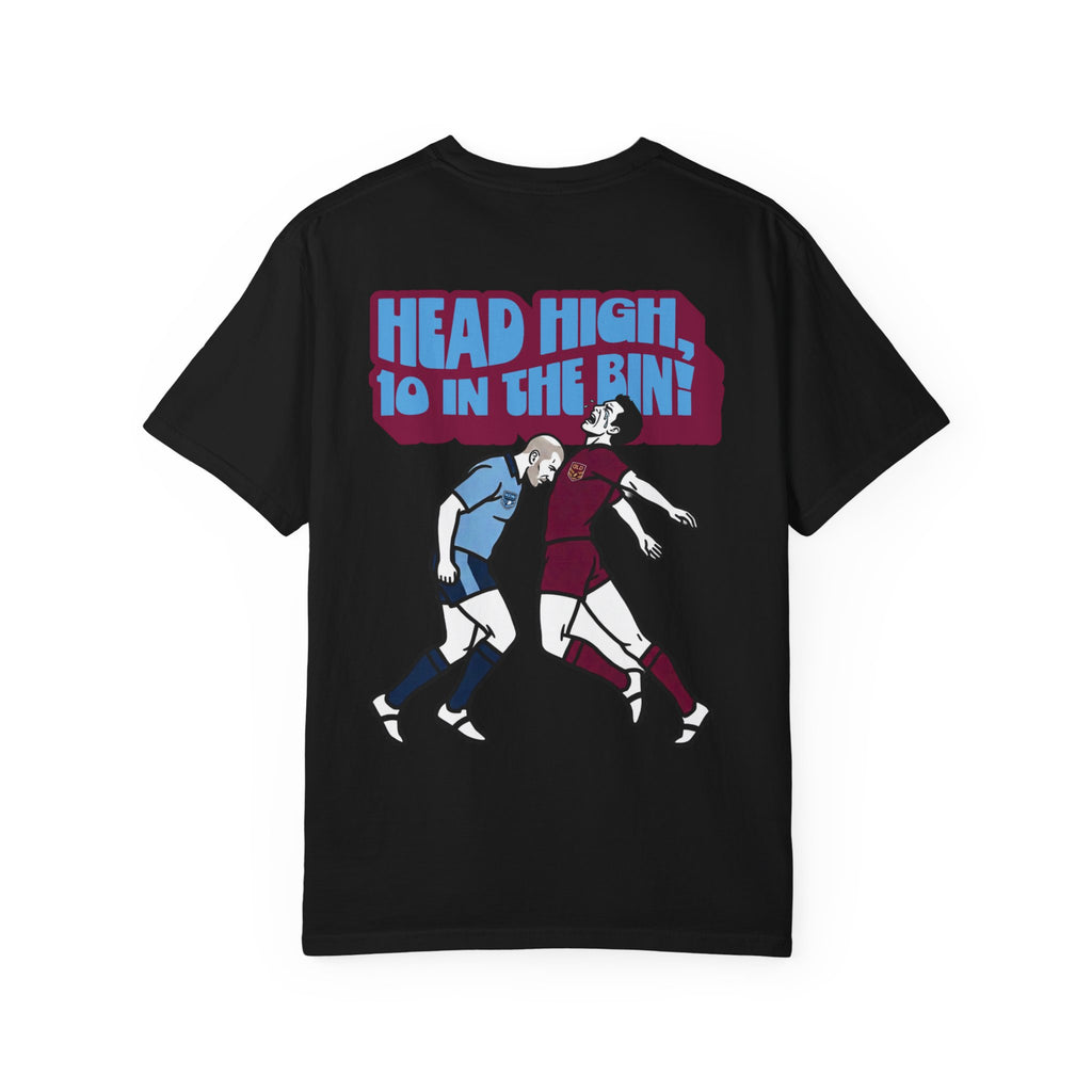 Head High, 10 In The Bin! Tee – Black