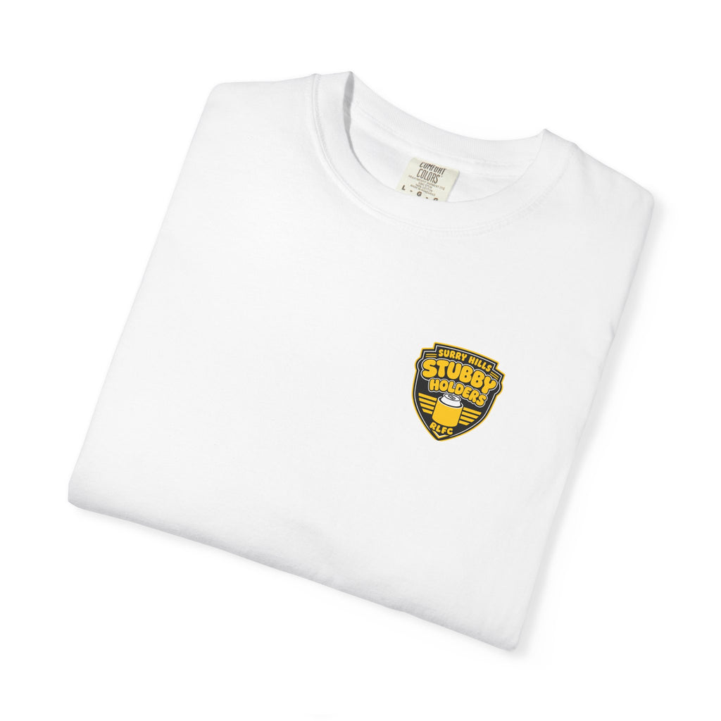 Stubby Holders RLFC Shield T-Shirt — Surry Hills Beer Can Logo Tee